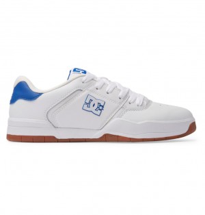 DC Central Tenisky Panske Biele Modre | DC Shoes Slovensko 34VZBANCI