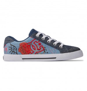 DC Chelsea Tenisky Damske Tmavo Modre | DC Shoes Slovensko 06GBLPWUV