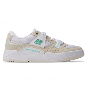 DC Construct Tenisky Damske Biele | DC Shoes Slovensko 10GHIRDES