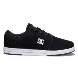 DC Crisis 2 Tenisky Detske Čierne Biele | DC Shoes Slovensko 27YKCTJIA