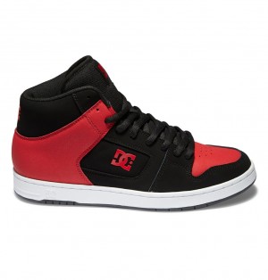 DC Manteca 4 HI Tenisky Panske Čierne Červené | DC Shoes Slovensko 80MIEOYJR