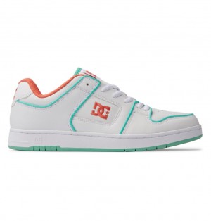 DC Manteca 4 SE Tenisky Panske Biele Zelene | DC Shoes Slovensko 30KGFOIQW