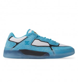 DC Metric Tenisky Panske Modre Čierne | DC Shoes Slovensko 81MOESRCP