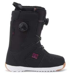 DC Phase Pro BOA® Snowboardové Topánky Damske Čierne Nachový | DC Shoes Slovensko 73SWDHURO