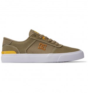 DC Teknic S Skate Topanky Panske Olivovo Zelená | DC Shoes Slovensko 17EAPSYXB