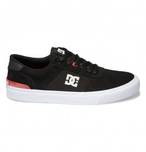 DC Teknic S Skate Topanky Panske Čierne Biele | DC Shoes Slovensko 48FXNISGR