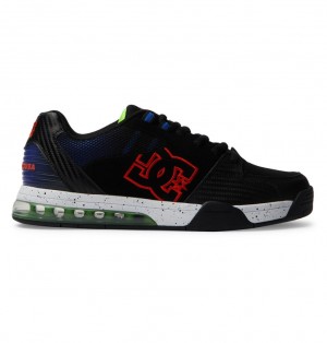 DC Versatile Tenisky Panske Čierne Červené Modre | DC Shoes Slovensko 98BDYILTN