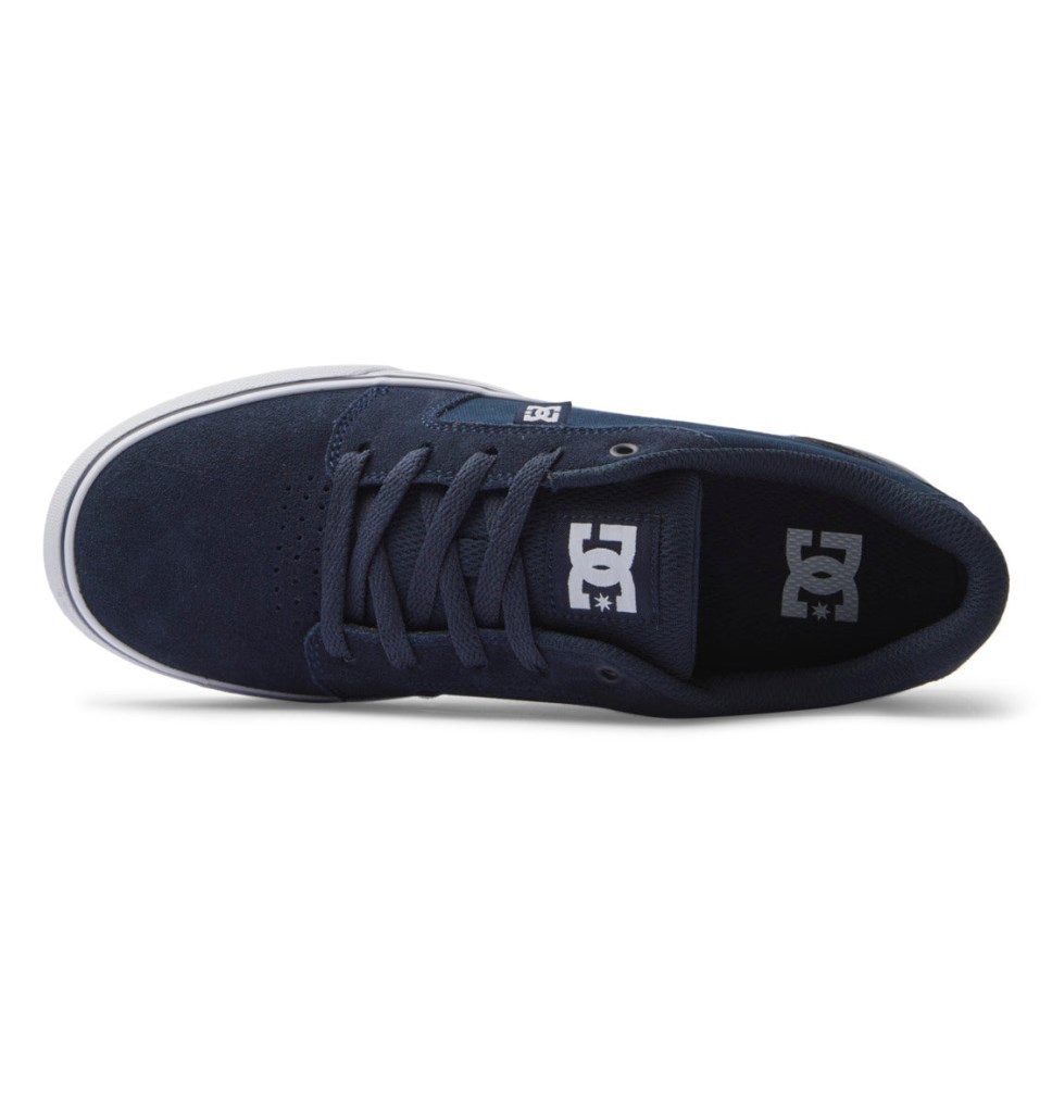 DC Anvil Tenisky Panske Námornícka Modrá Biele | DC Shoes Slovensko 41CIBFGKR