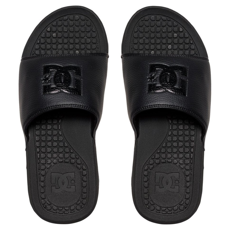 DC Bolsa Slapky Panske Čierne | DC Shoes Slovensko 87JSELXHP