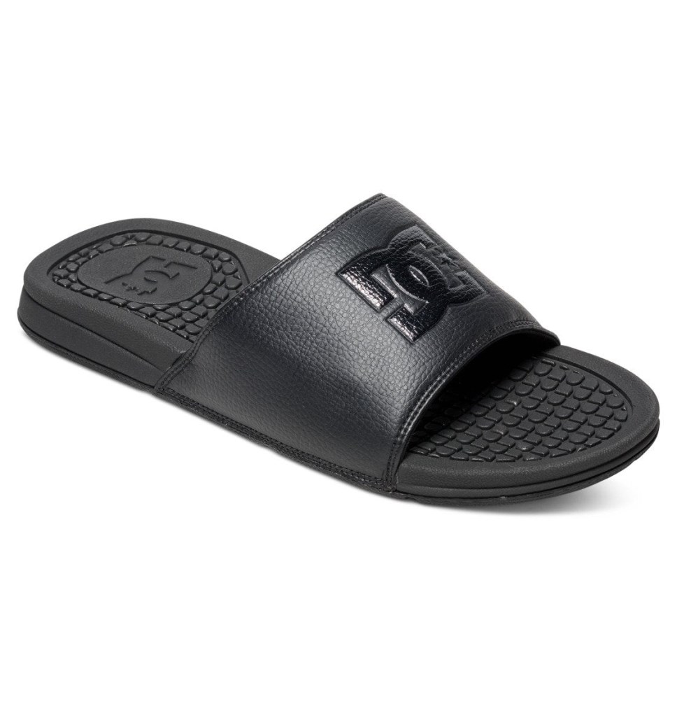 DC Bolsa Slapky Panske Čierne | DC Shoes Slovensko 87JSELXHP