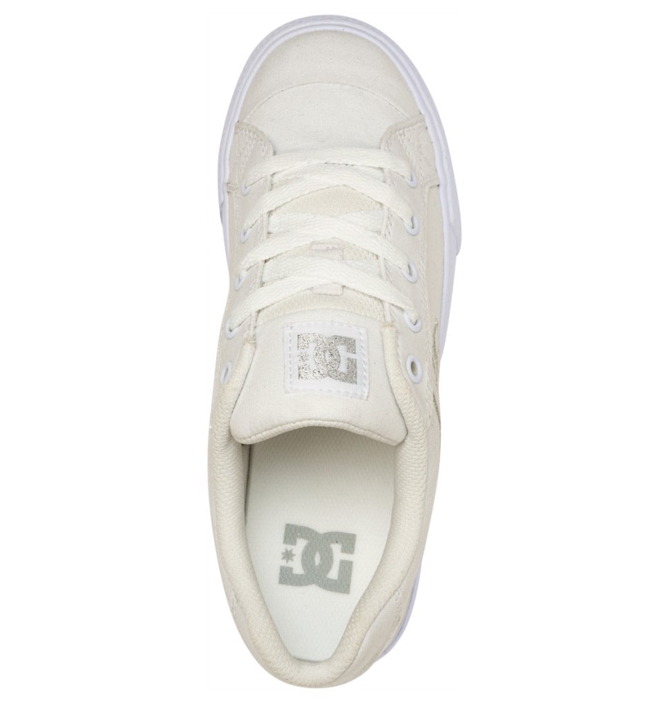 DC Chelsea Tx Tenisky Damske Biele Strieborne | DC Shoes Slovensko 07HNFLSTZ