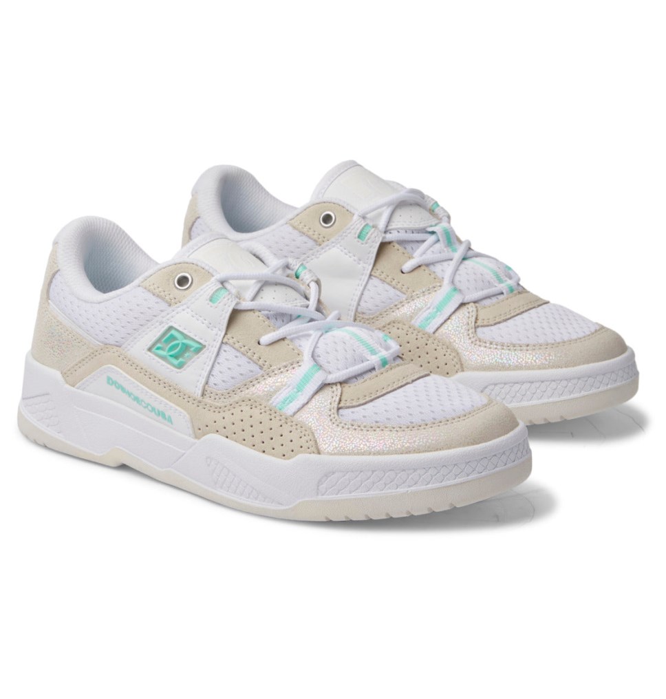DC Construct Tenisky Damske Biele | DC Shoes Slovensko 10GHIRDES