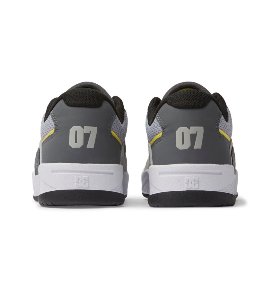 DC Construct Tenisky Panske Biele Siva Žlté | DC Shoes Slovensko 20FWIPVXY