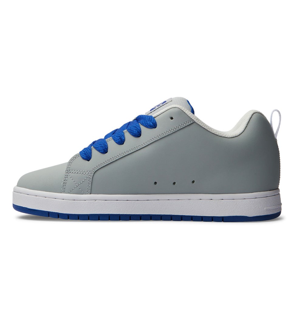 DC Court Graffik Tenisky Panske Siva Modre Biele | DC Shoes Slovensko 17CBQYPJW