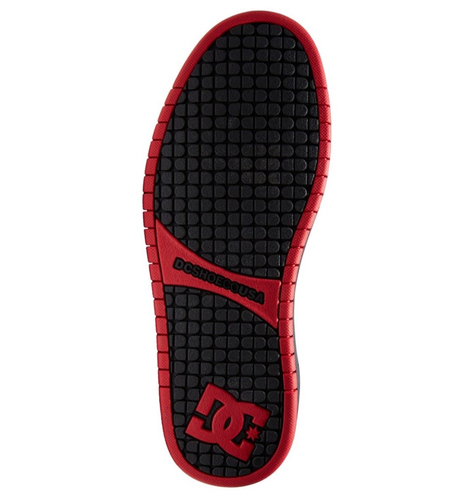 DC Court Graffik Tenisky Panske Čierne Siva Červené | DC Shoes Slovensko 89CZNKAIU