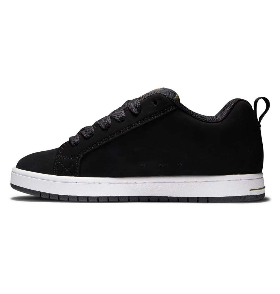 DC Court Graffik Tenisky Panske Čierne | DC Shoes Slovensko 97YGZWMBT