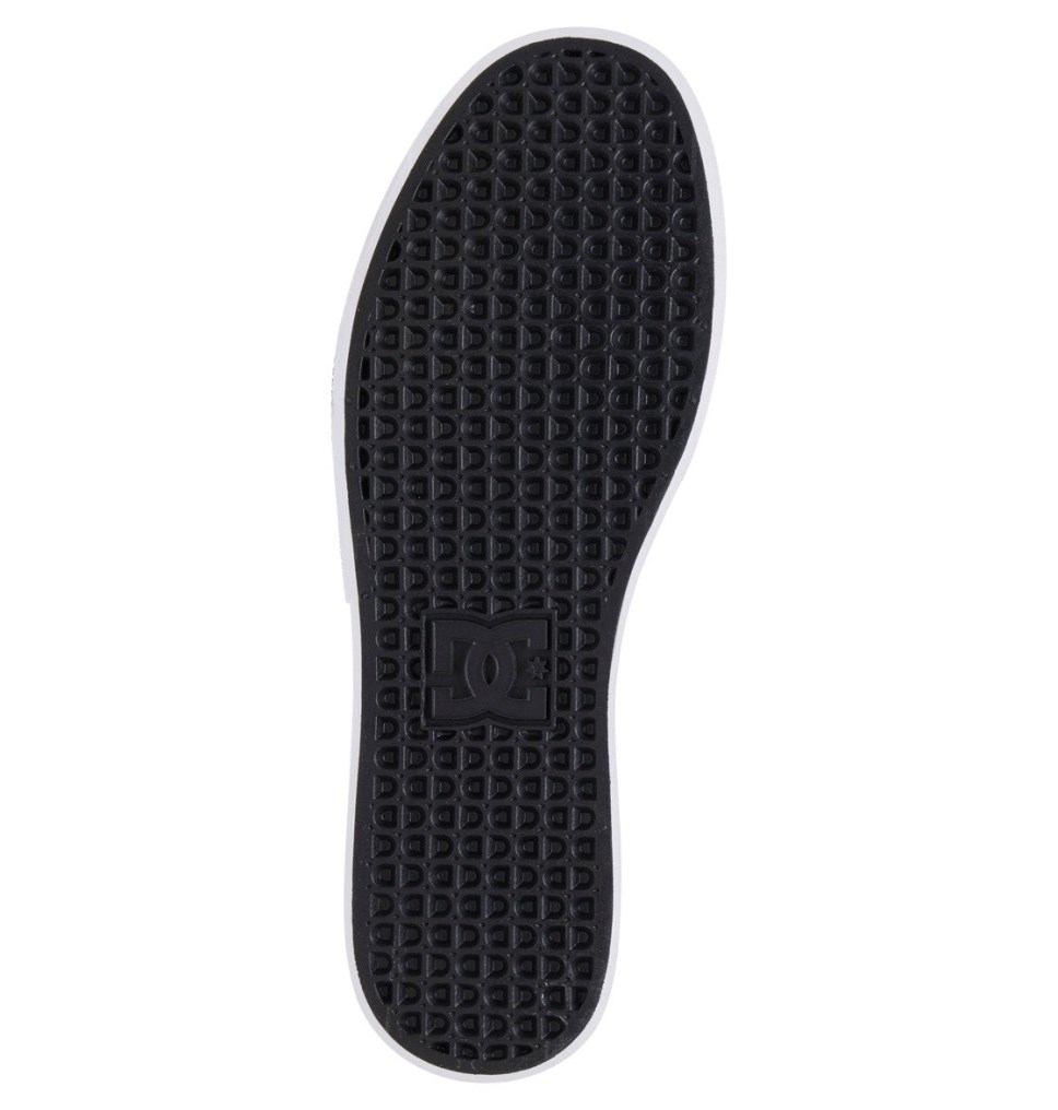 DC Kalis Vulc Tenisky Panske Čierne Biele | DC Shoes Slovensko 58OECRNLT