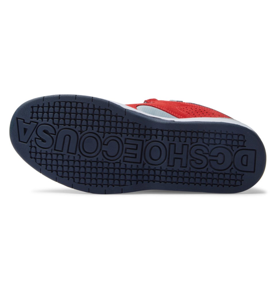 DC Kalynx Zero S Skate Topanky Panske Siva Červené | DC Shoes Slovensko 70NHDEWOX