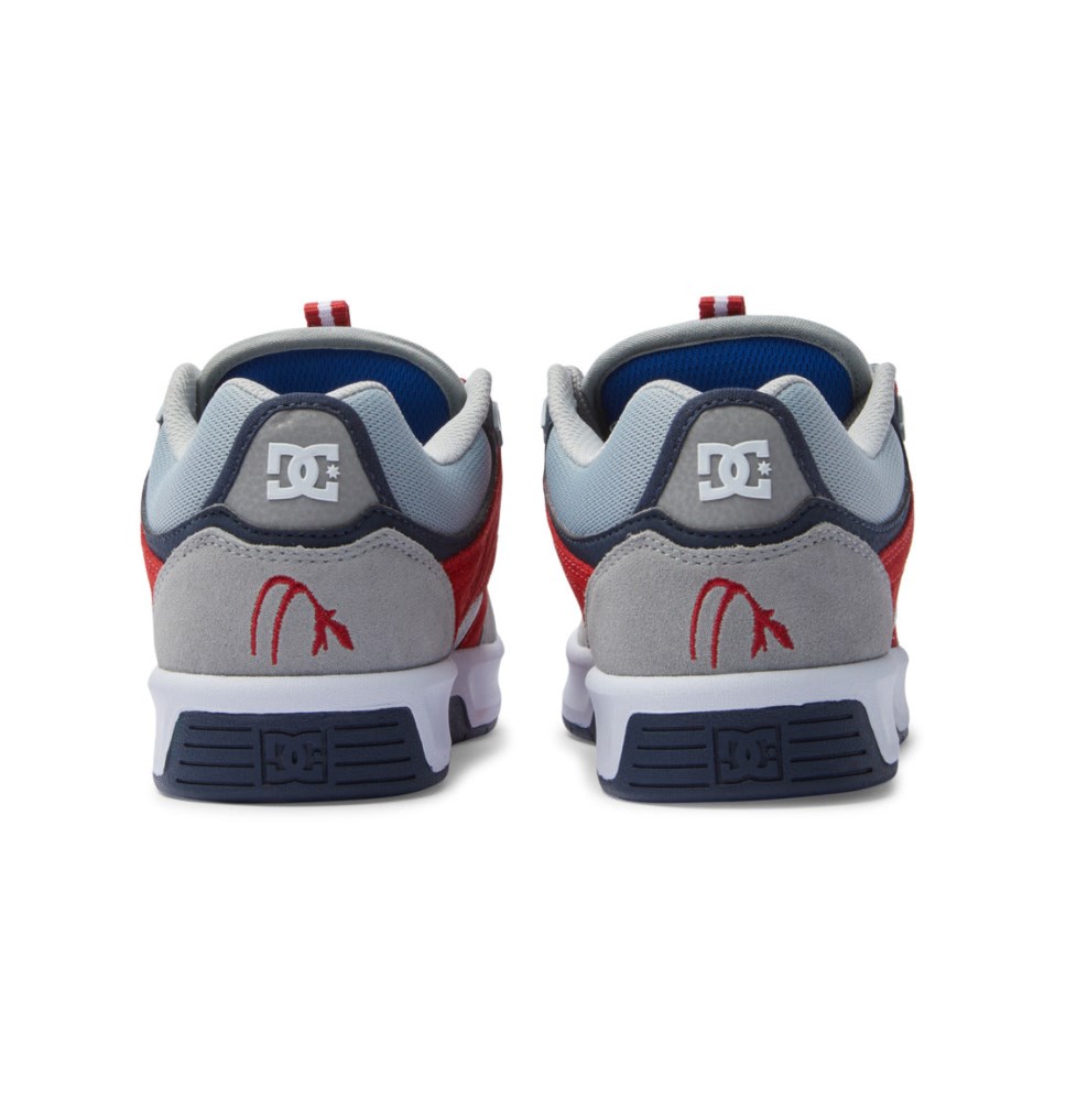 DC Kalynx Zero S Skate Topanky Panske Siva Červené | DC Shoes Slovensko 70NHDEWOX