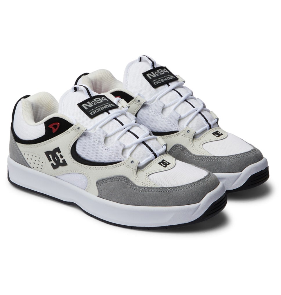 DC Kalynx Zero Tenisky Panske Siva Čierne Biele | DC Shoes Slovensko 47DXGLJIH
