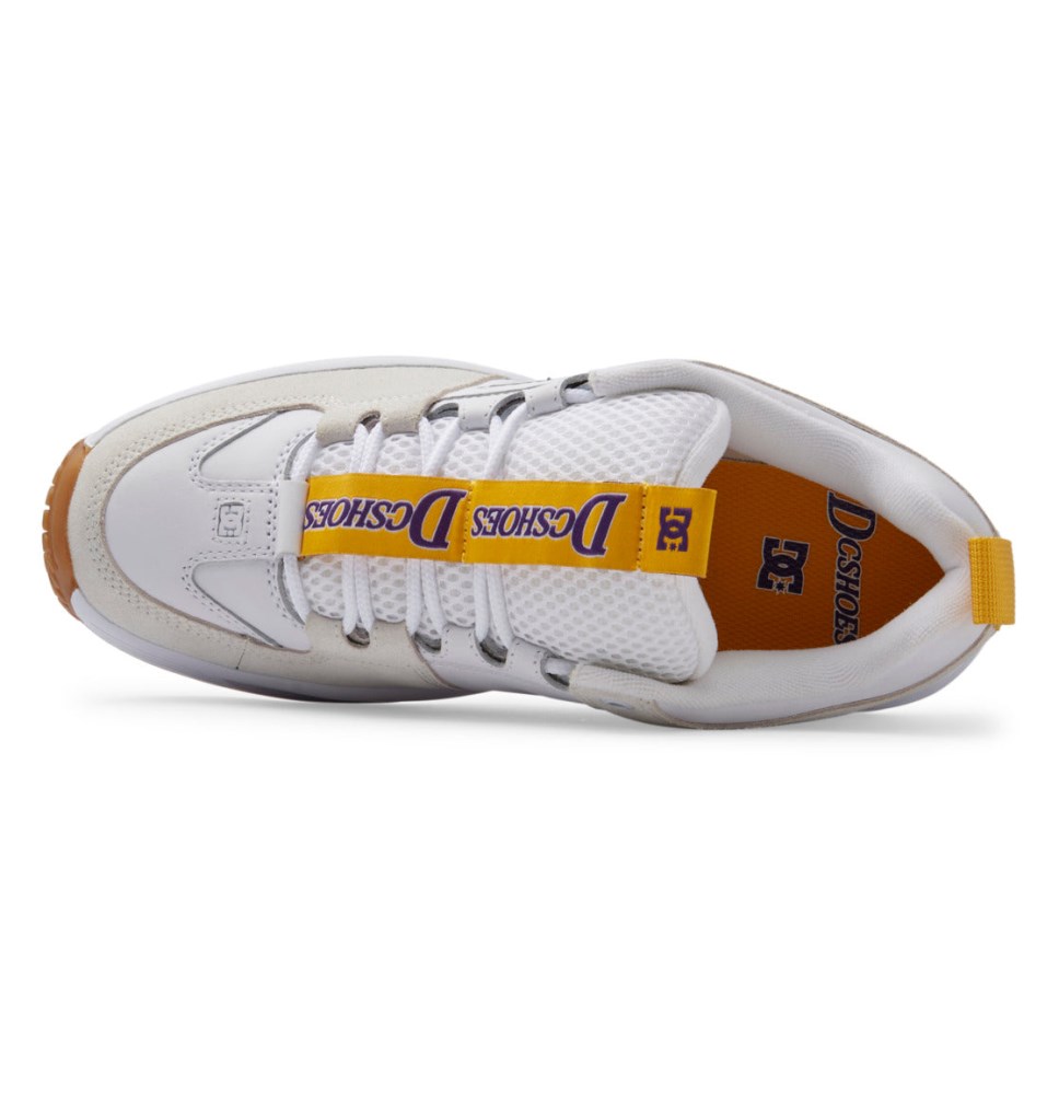DC Lynx OG Skate Topanky Panske Biele Nachový | DC Shoes Slovensko 92TCJNPXO