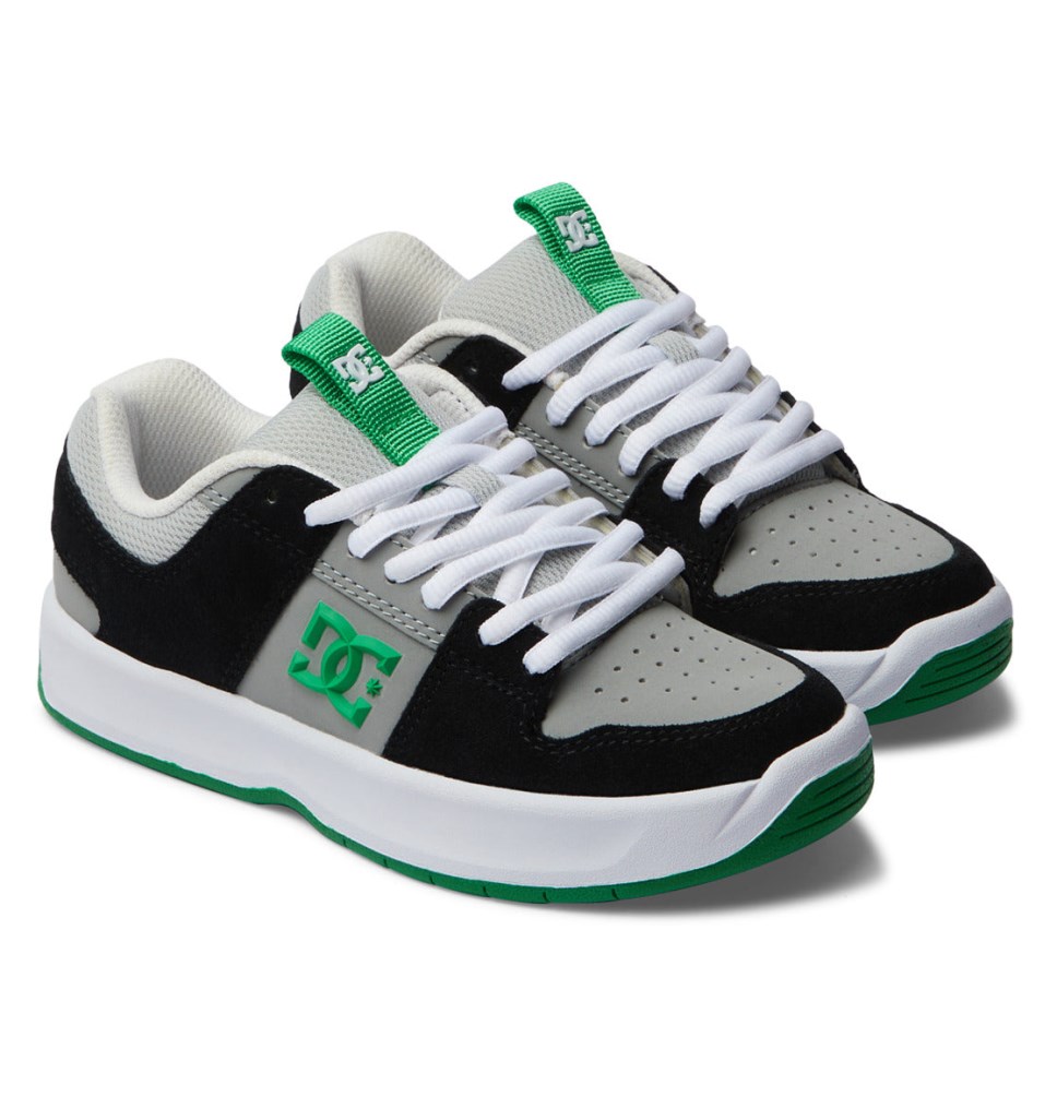 DC Lynx Zero Tenisky Detske Čierne Zelene | DC Shoes Slovensko 02ELRBFSV