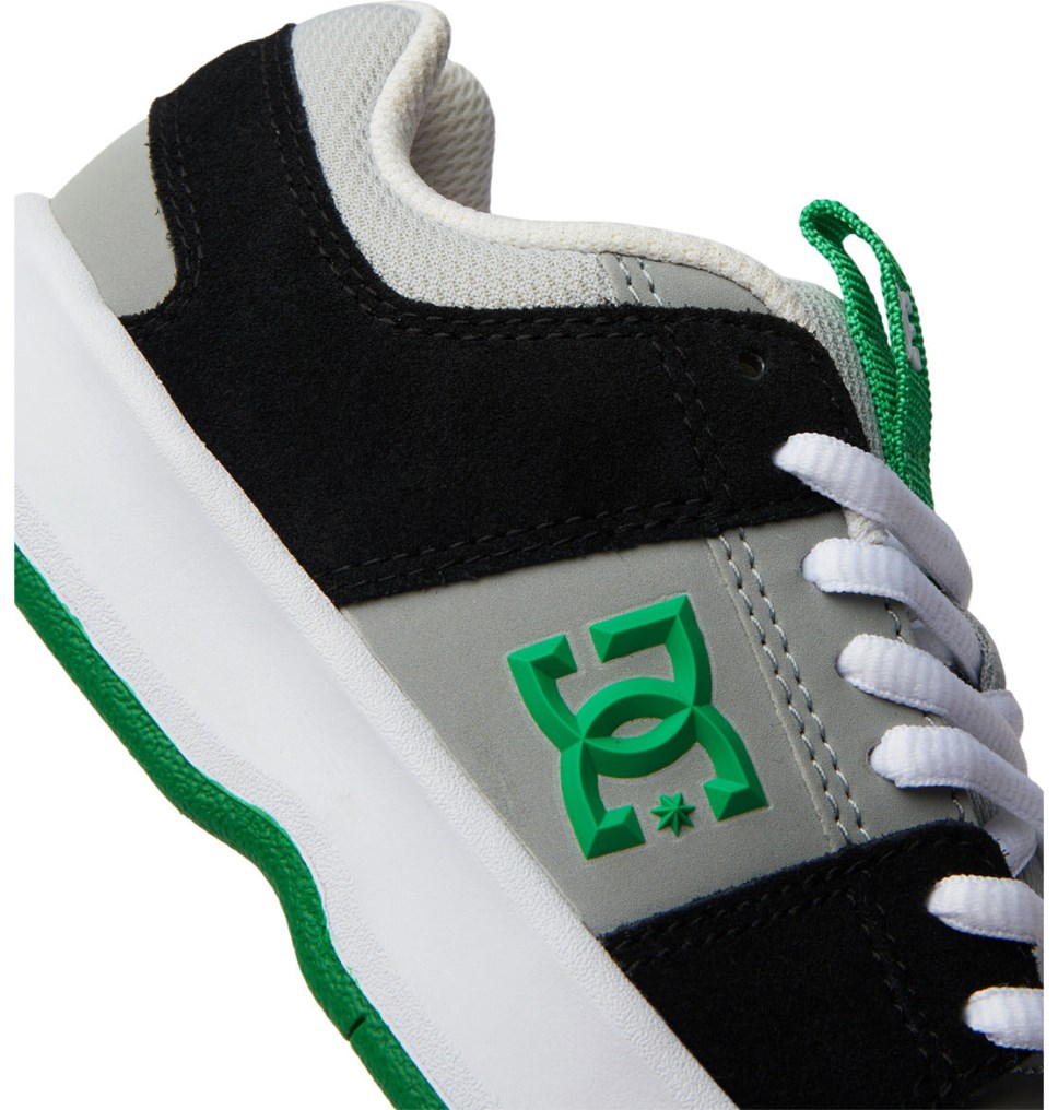 DC Lynx Zero Tenisky Detske Čierne Zelene | DC Shoes Slovensko 02ELRBFSV
