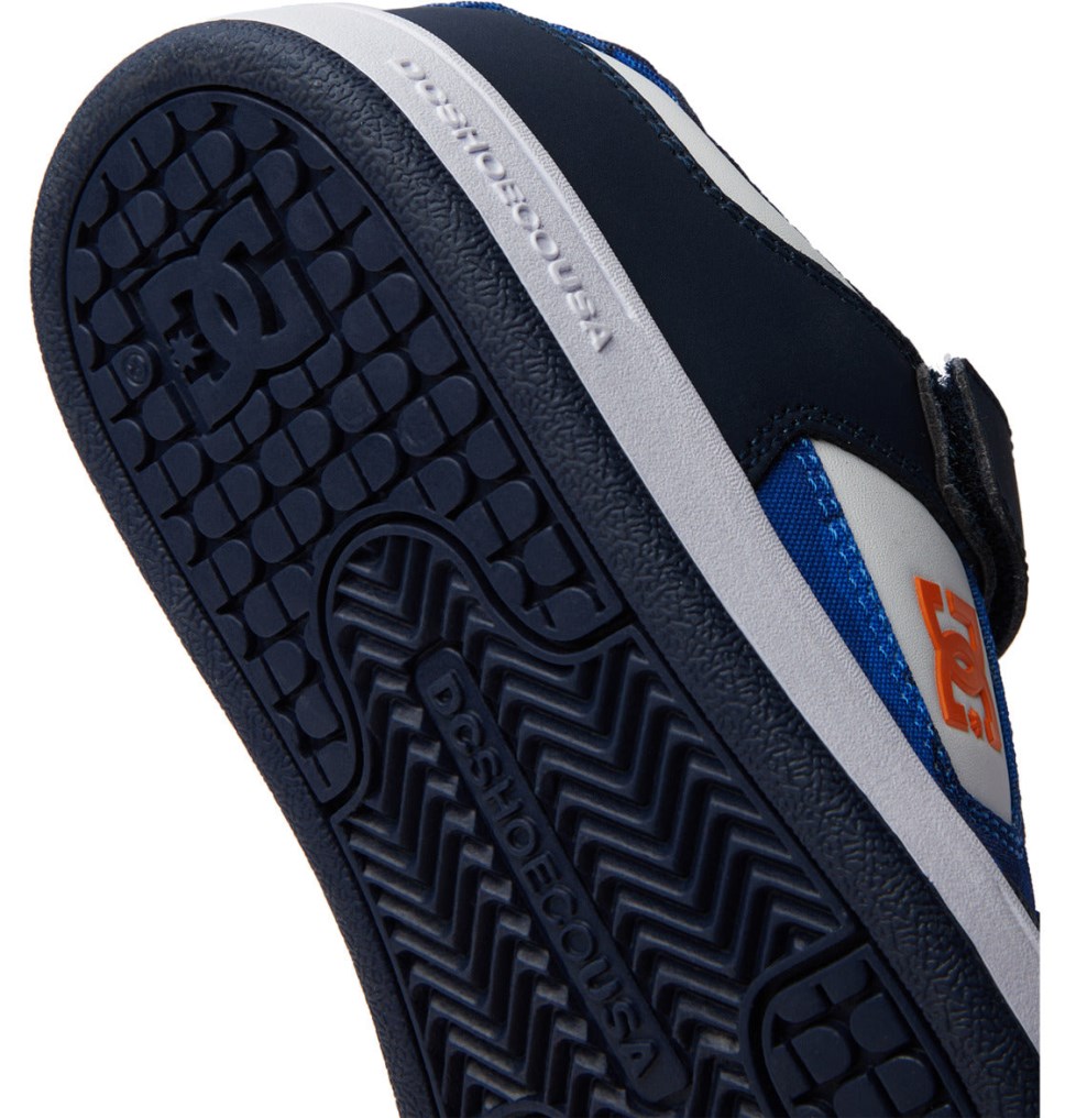 DC Manteca 4 Elastic Lace Tenisky Detske Modre Oranžové | DC Shoes Slovensko 23JQBINPL
