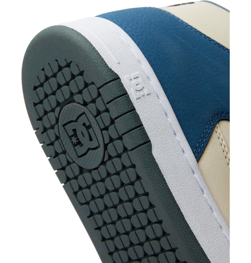 DC Manteca 4 HI Tenisky Panske Siva Modre Biele | DC Shoes Slovensko 64WASHRKV