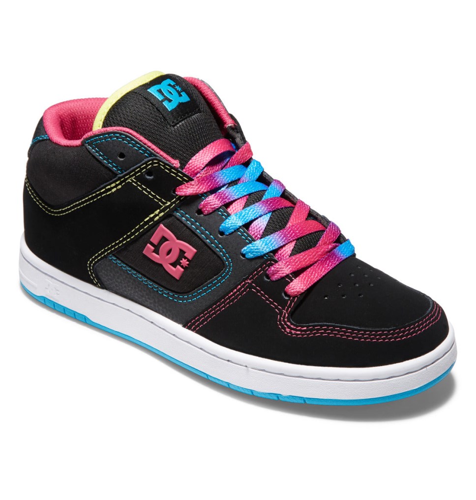 DC Manteca 4 MID Mid-Top Tenisky Damske Čierne Viacfarebný | DC Shoes Slovensko 70YQLJSCT