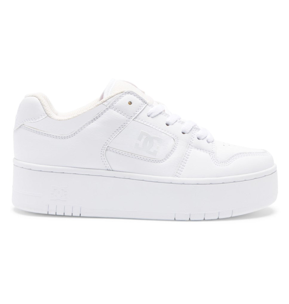DC Manteca 4 Platform Tenisky Damske Biele | DC Shoes Slovensko 94SUVNJOX
