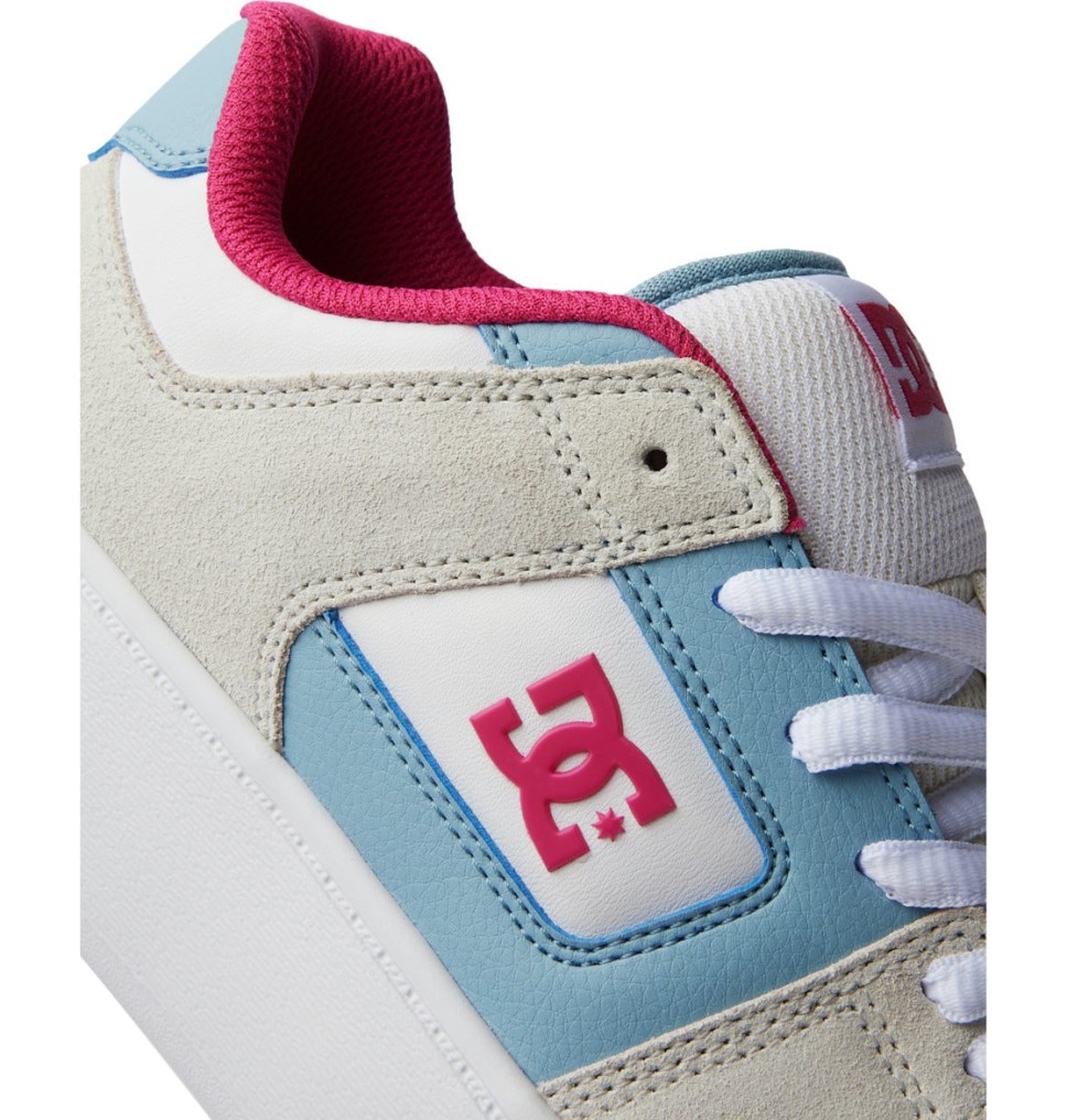 DC Manteca 4 Platform Tenisky Damske Modre Ruzove | DC Shoes Slovensko 82TJZXVIU