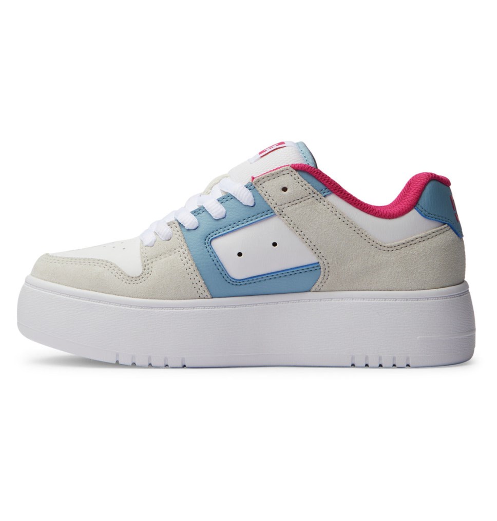 DC Manteca 4 Platform Tenisky Damske Modre Ruzove | DC Shoes Slovensko 82TJZXVIU