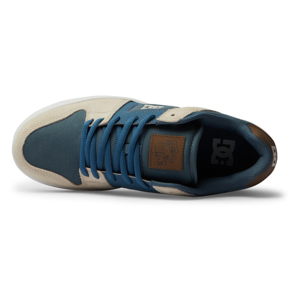 DC Manteca 4 Tenisky Panske Siva Modre Biele | DC Shoes Slovensko 65SAECNYO