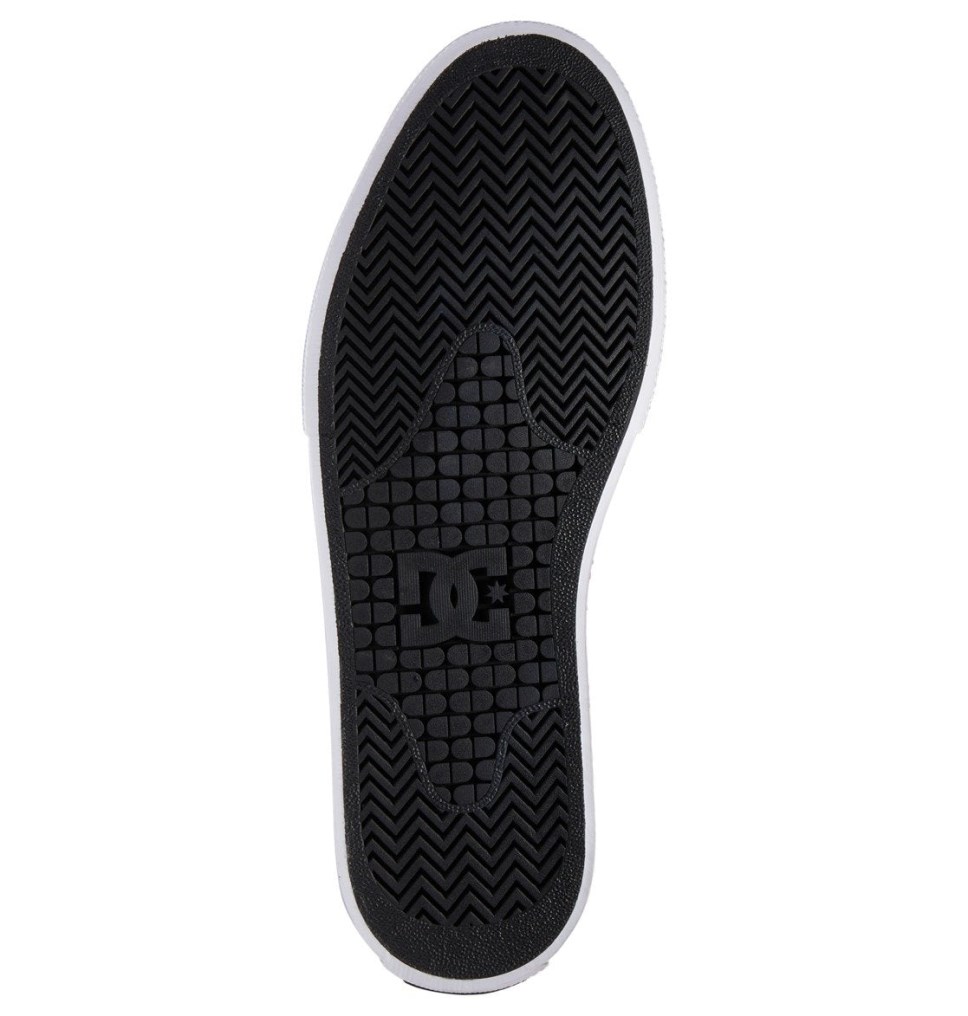 DC Manual HI Textile Vysoke Tenisky Panske Čierne Biele | DC Shoes Slovensko 62ARMZSYT