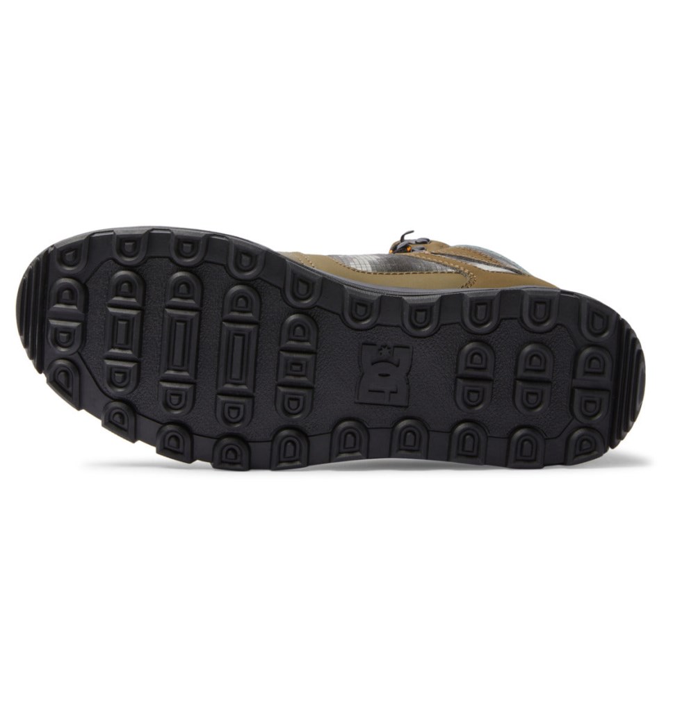 DC Pure High-Top Water-Resistant Zimne Topanky Panske Olivovo Zelená Čierne | DC Shoes Slovensko 68LATJZYQ