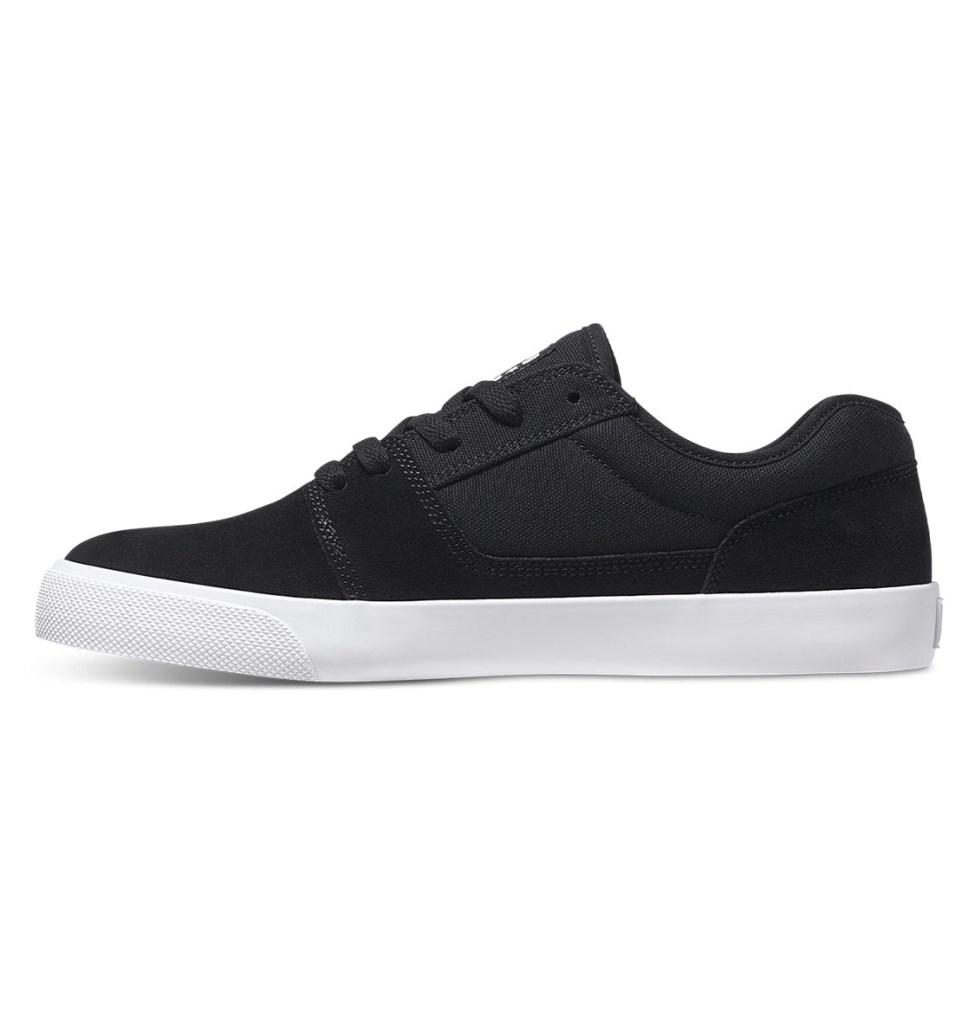 DC Pure Tenisky Panske Čierne Biele | DC Shoes Slovensko 35ZCUVSMB