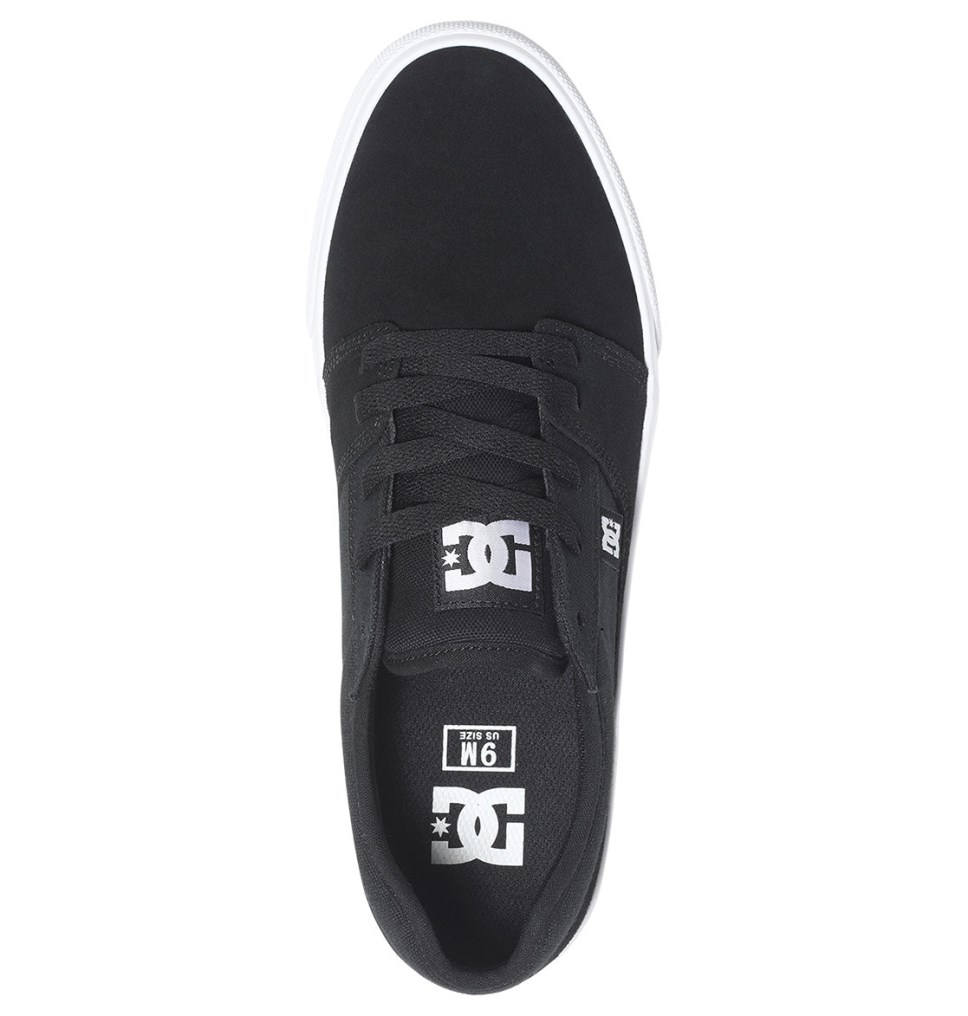 DC Pure Tenisky Panske Čierne Biele | DC Shoes Slovensko 35ZCUVSMB