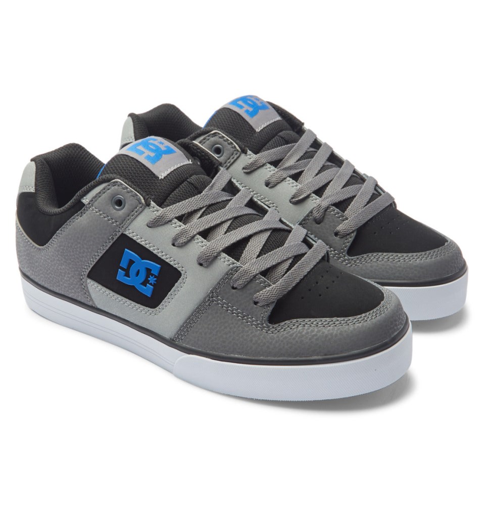 DC Pure Tenisky Panske Čierne Siva Modre | DC Shoes Slovensko 53TZDSOXL