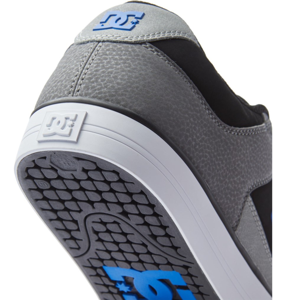 DC Pure Tenisky Panske Čierne Siva Modre | DC Shoes Slovensko 53TZDSOXL
