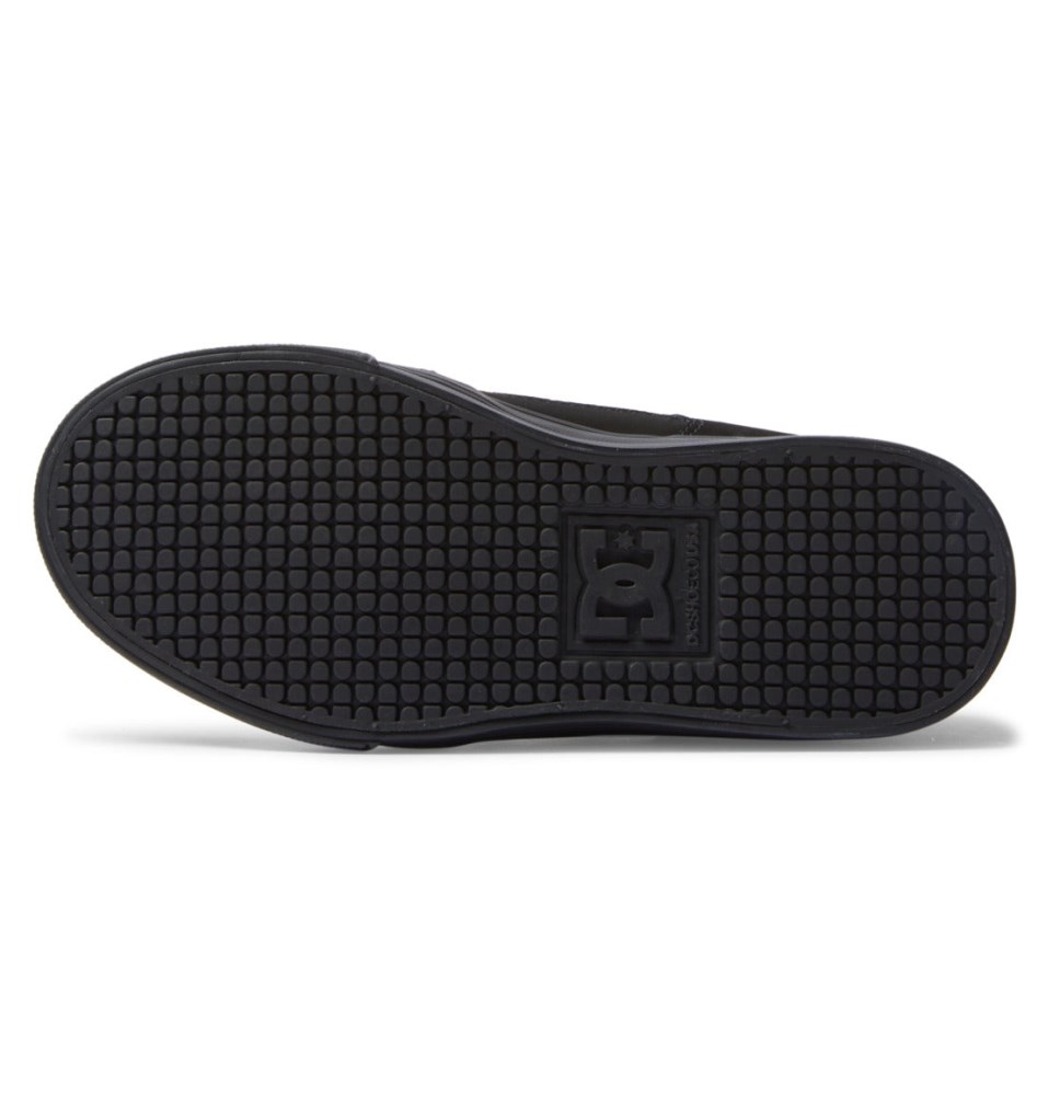 DC Pure Velcro Tenisky Detske Čierne | DC Shoes Slovensko 80YHFLZOM