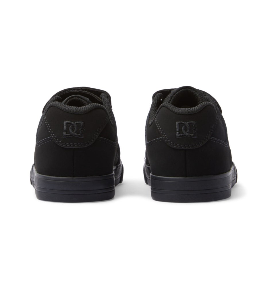 DC Pure Velcro Tenisky Detske Čierne | DC Shoes Slovensko 80YHFLZOM