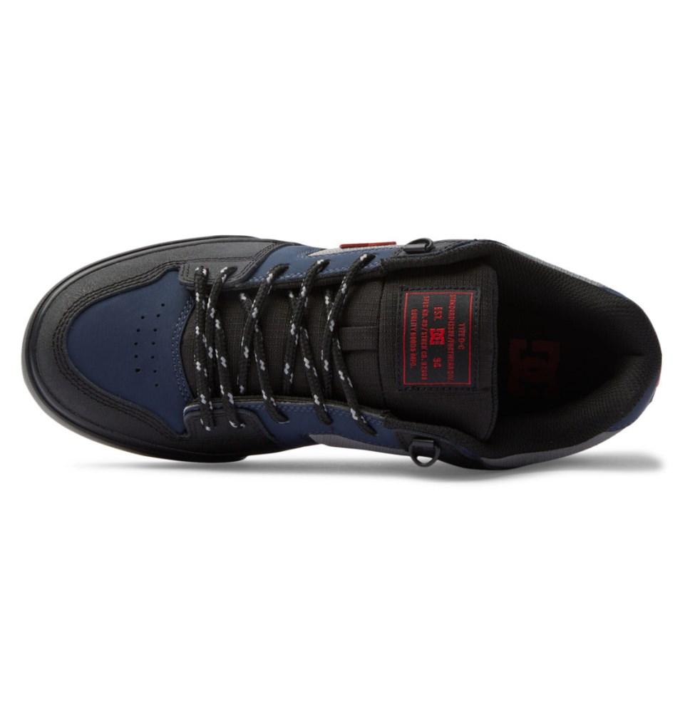 DC Pureized Skate Topanky Panske Námornícka Modrá Čierne | DC Shoes Slovensko 75IDZBRAV