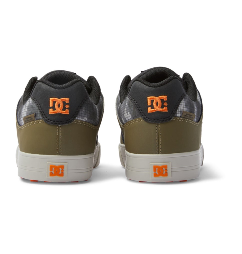 DC Pureized Skate Topanky Panske Čierne Olivovo Zelená | DC Shoes Slovensko 10NFYRUHI