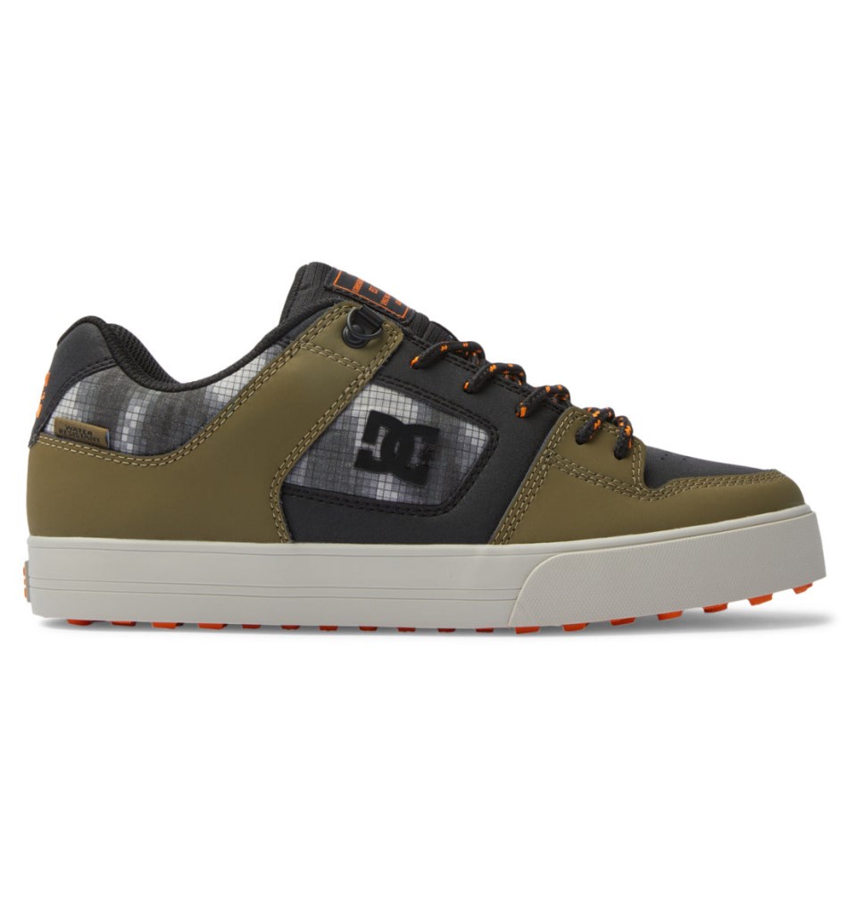 DC Pureized Skate Topanky Panske Čierne Olivovo Zelená | DC Shoes Slovensko 10NFYRUHI
