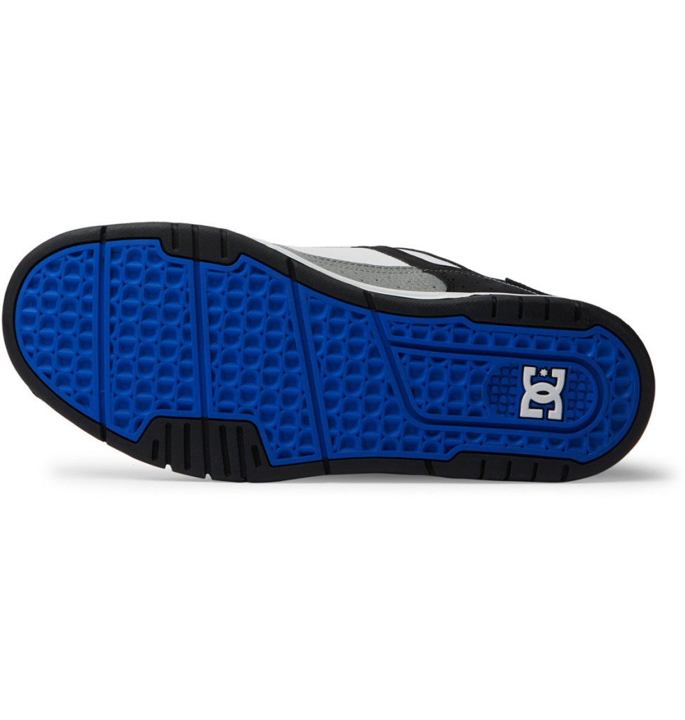 DC Stag Tenisky Panske Biele Siva Modre | DC Shoes Slovensko 17QAOKYZH