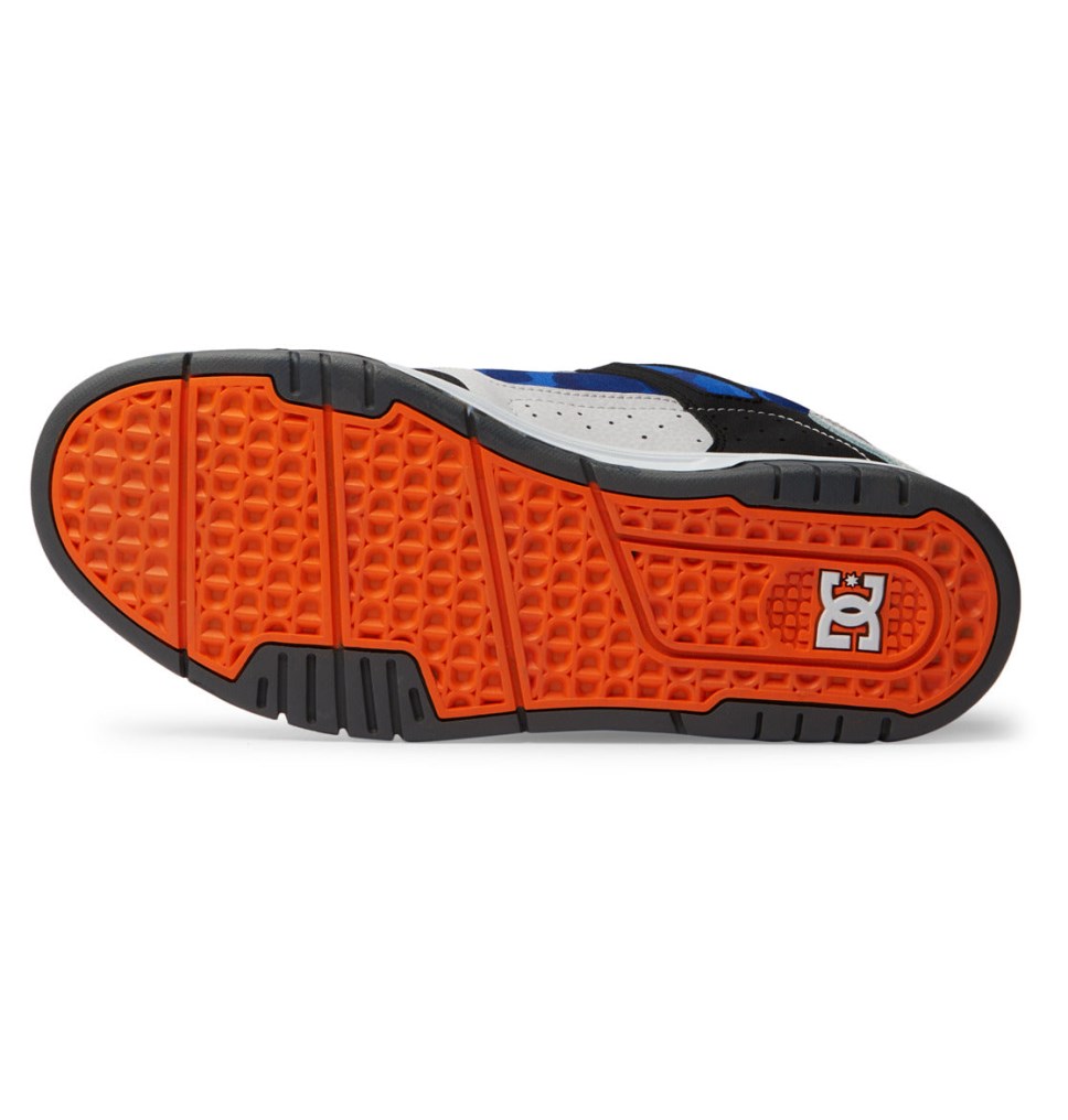 DC Stag Tenisky Panske Biele Čierne Oranžové | DC Shoes Slovensko 03NWBOLQR
