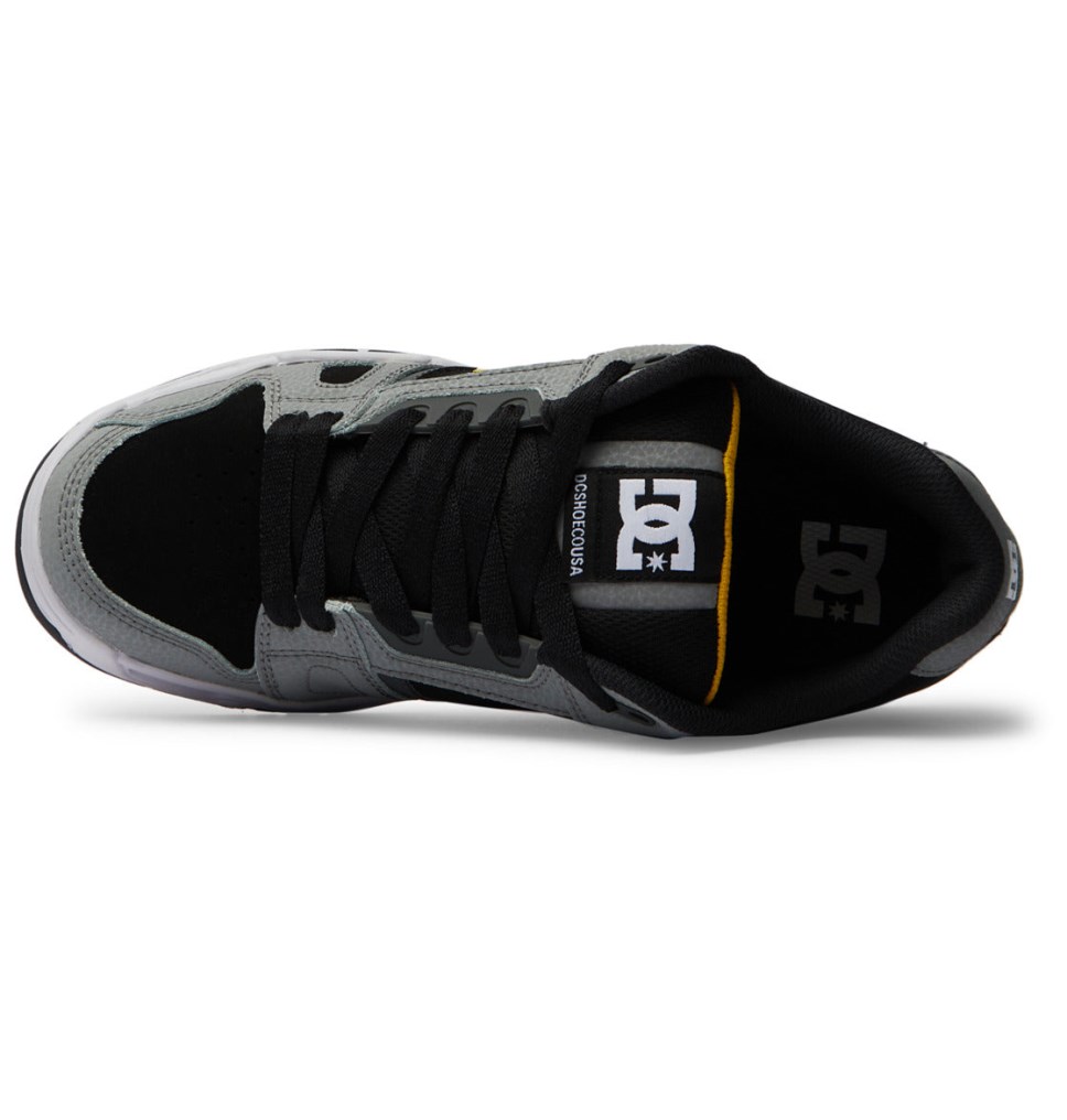 DC Stag Tenisky Panske Siva Žlté | DC Shoes Slovensko 07TROLVFA