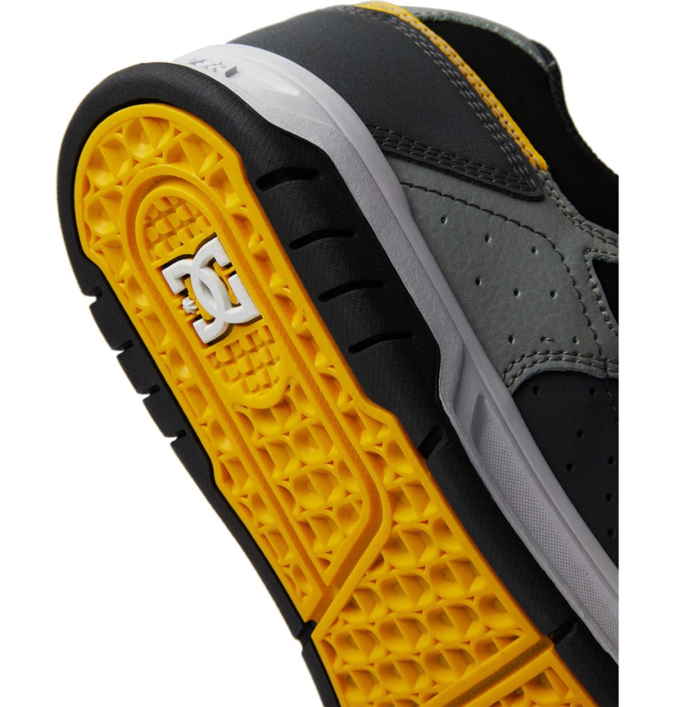 DC Stag Tenisky Panske Siva Žlté | DC Shoes Slovensko 07TROLVFA