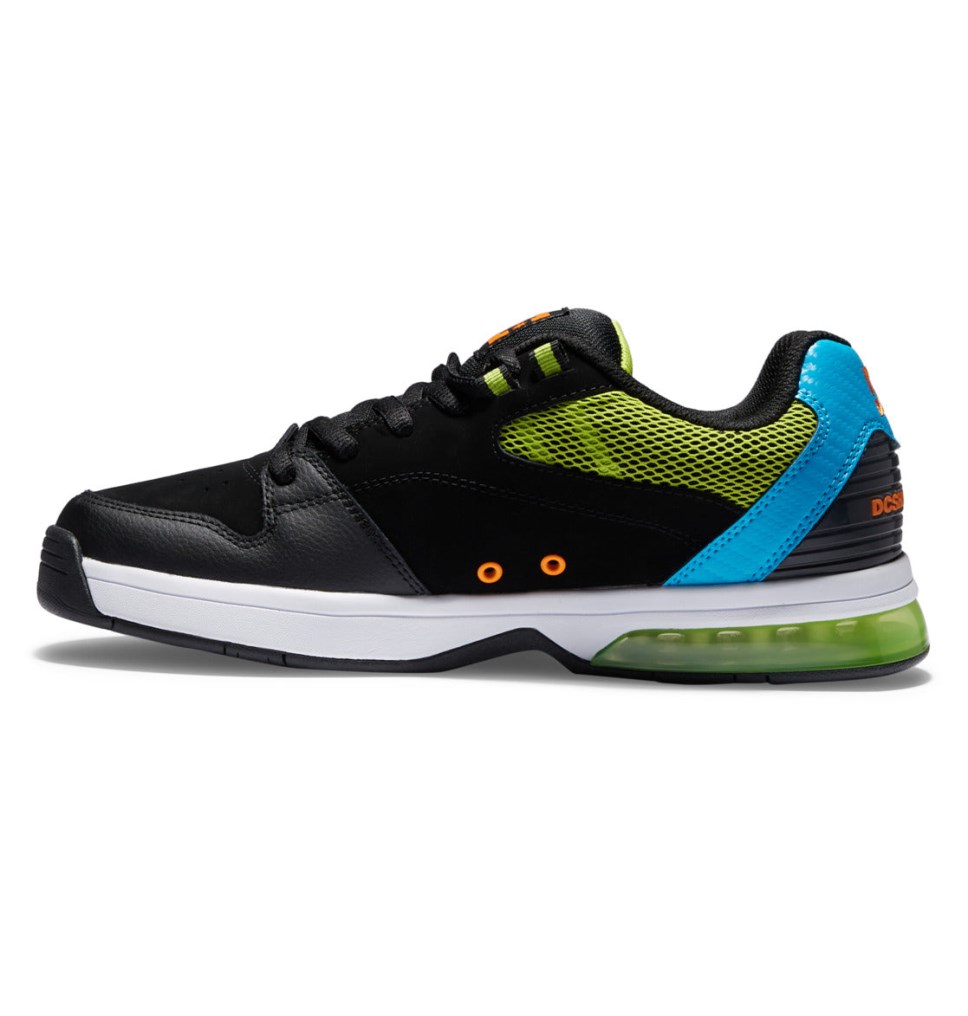 DC Versatile Tenisky Panske Čierne Modre Zelene | DC Shoes Slovensko 01NCIGVOT